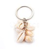 Cowrie Shell Keychain KEYC-JKC00175-1