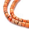 Natural Imperial Jasper Beads Strands G-P460-06E-4