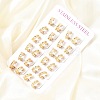 201 Stainless Steel Hoop Earrings SA-CBA4A0D-04G-1