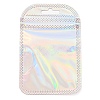Plastic Glitter Holographic Packaging Yin-yang Resealable Bags OPP-D003-04B-2