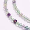 Natural Fluorite Beads Strands G-F509-38-2mm-3