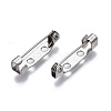 Tarnish Resistant 201 Stainless Steel Brooch Pin Back Safety Catch Bar Pins STAS-S117-021B-2