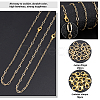 PandaHall Elite DIY Figaro Chain Necklace Making Kits DIY-PH0008-38-5