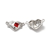 Alloy Connector Charms PALLOY-K001-089P-01-1