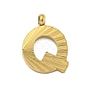 Ion Plating(IP) 304 Stainless Steel Charms STAS-G345-01G-Q-1