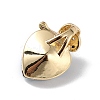 Real 18K Gold Plated Rack Plating Brass Micro Pave Clear Cubic Zirconia Pendants KK-C015-09G-11-3