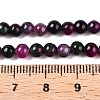 Dyed Natural White Jade Beads Strands G-T140-4mm-A01-5