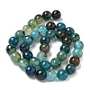 Natural Agate Beads Strands X-G-M437-C01-01W-4