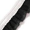Polyester Double-Layer Organza Ribbons OCOR-WH0060-23A-2