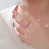 304 Stainless Steel Enamel Cuff Open Rings WG1A863-02-3