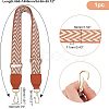 Stripe Pattern Adjustable Cotton Bag Strap AJEW-WH0254-63A-5