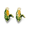 Alloy Enamel Pendants ENAM-N056-404G-1