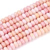 Ombre Effect Dyed Glass Beads Strands GLAA-T030-07A-03-1