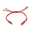 Adjustable Nylon Braided Cord Bracelet Making Accessories AJEW-JB01097-2