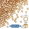 Unicraftale 300Pcs 304 Stainless Steel Spacer Beads STAS-UN0050-18-4