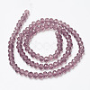 Glass Beads Strands X-EGLA-A034-T6mm-D13-2