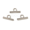 Alloy Toggle Clasps Bar FIND-XCP0003-43P-1