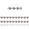 Tarnish Resistant 304 Stainless Steel Ball Chains CHS-E021-13J-P-1