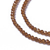 Natural Garnet Beads Strands G-F596-34-2mm-3