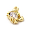 Alloy Rhinestone Pendants X-PALLOY-D330-02G-01B-2