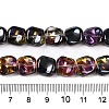 Electroplate Glass Beads Strands EGLA-N012-07Y-4