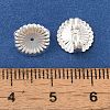 Brass Earring Nuts KK-K383-25A-S-3