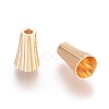 Brass Bead Cones X-KK-Q735-217G-1