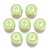 Alloy Enamel Beads ENAM-S122-028Q-NR-1