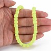 Handmade Polymer Clay Beads Strands CLAY-T020-09H-5