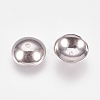Non-Tarnish Apetalous 201 Stainless Steel Bead Caps STAS-L205-13C-2