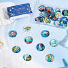Glass Cabochons GGLA-SC0001-57-4