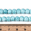 Baking Paint Glass Beads Strands X-DGLA-N016-6mm-08-4