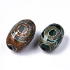 Tibetan Style dZi Beads TDZI-N001-017-2