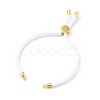 Half Finished Twisted Milan Rope Slider Bracelets FIND-G032-01G-20-2