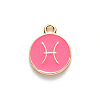 Alloy Enamel Pendants ENAM-S124-01B-03H-2