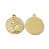 PVD Vacuum Plating 201 Stainless Steel Pendants STAS-J401-VC623-1
