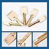 Gorgecraft 5Pcs 5 Style Brass Fourtain Pen Nibs FIND-GF0003-63-3