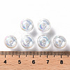 Transparent Acrylic Beads TACR-S152-15B-SS2113-4