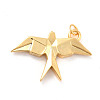 Rack Plating Brass Pendants KK-B052-05G-2