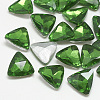 Pointed Back Glass Rhinestone Cabochons RGLA-T087-10mm-20-1