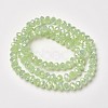 Electroplate Glass Beads Strands EGLA-A034-J6mm-T03-2