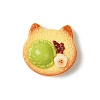 Cute Opaque Resin Cabochons RESI-G106-02E-1