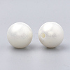 Spray Painted Style Acrylic Beads X-MACR-T010-16mm-3