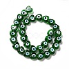 Handmade Evil Eye Lampwork Beads Strands LAMP-E023-07B-05-2