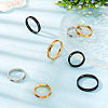 12Pcs 6 Size 201 Stainless Steel Grooved Finger Ring Settings RJEW-TA0001-06G-4