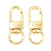Alloy Swivel Claw Clasps PALLOY-P322-01G-1