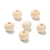 Natural Unfinished Wood Beads LS-WOOD-XCP0001-19E-1