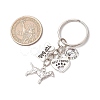 2Pcs Alloy Keychains KEYC-JKC01191-3