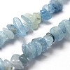 Natural Aquamarine Beads Strands X-G-F328-32-3