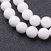 Natural Mashan Jade Round Beads Strands G-D263-6mm-XS01-2